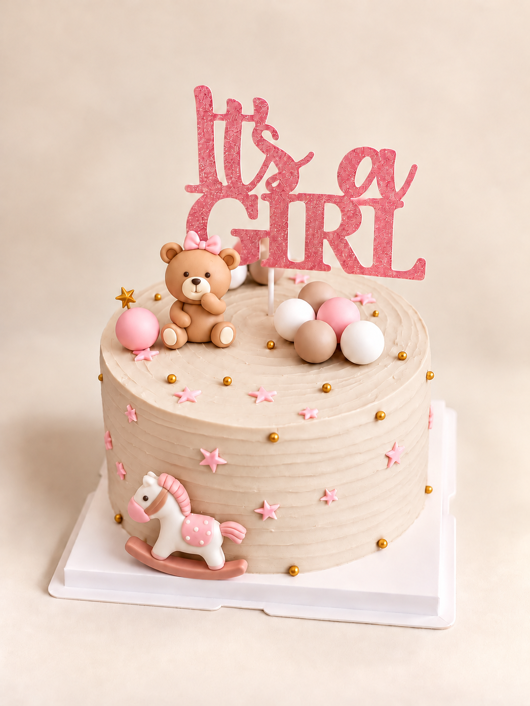 Baby gender reveal cakes
