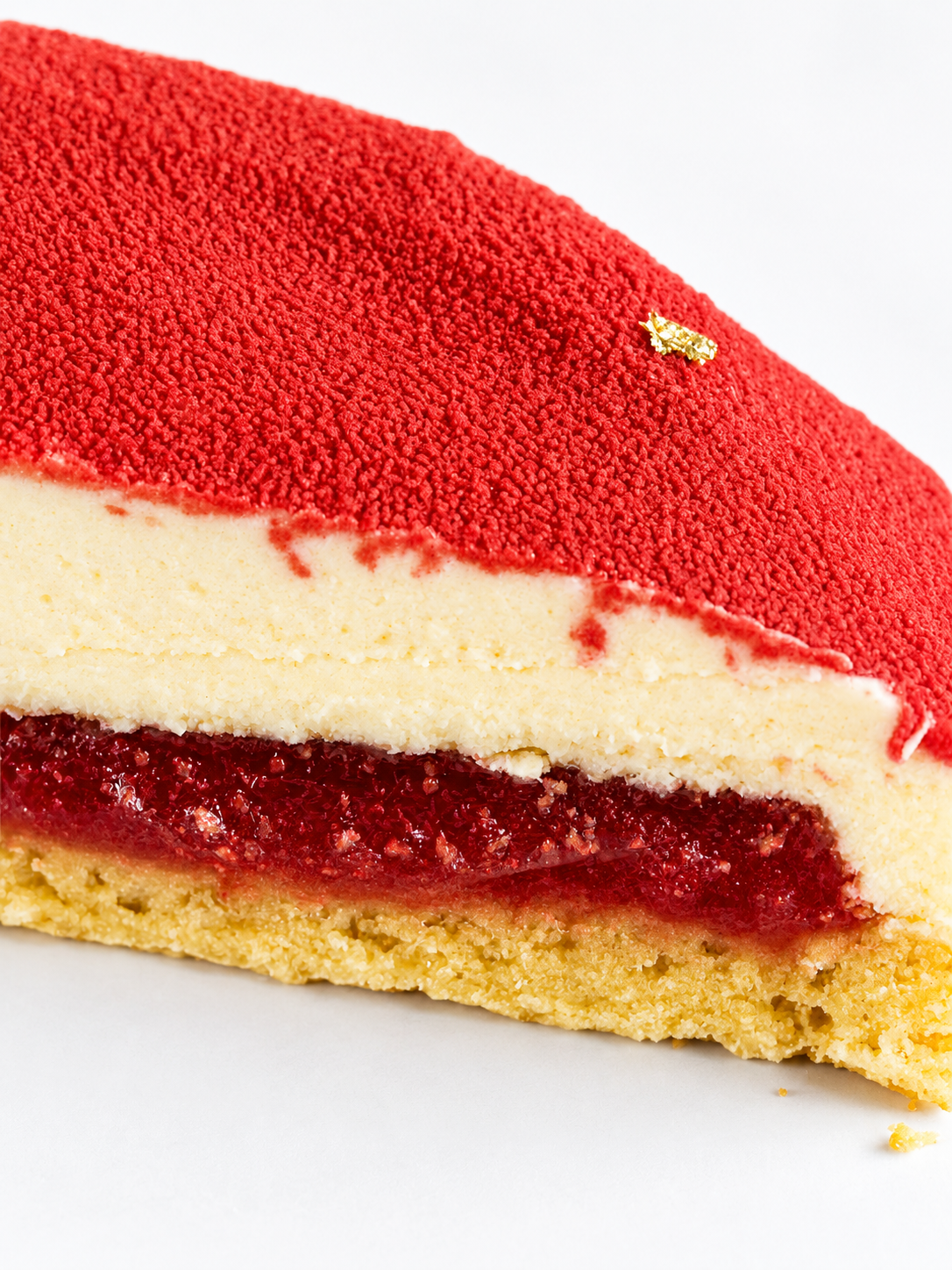 Mousse Heart Cake