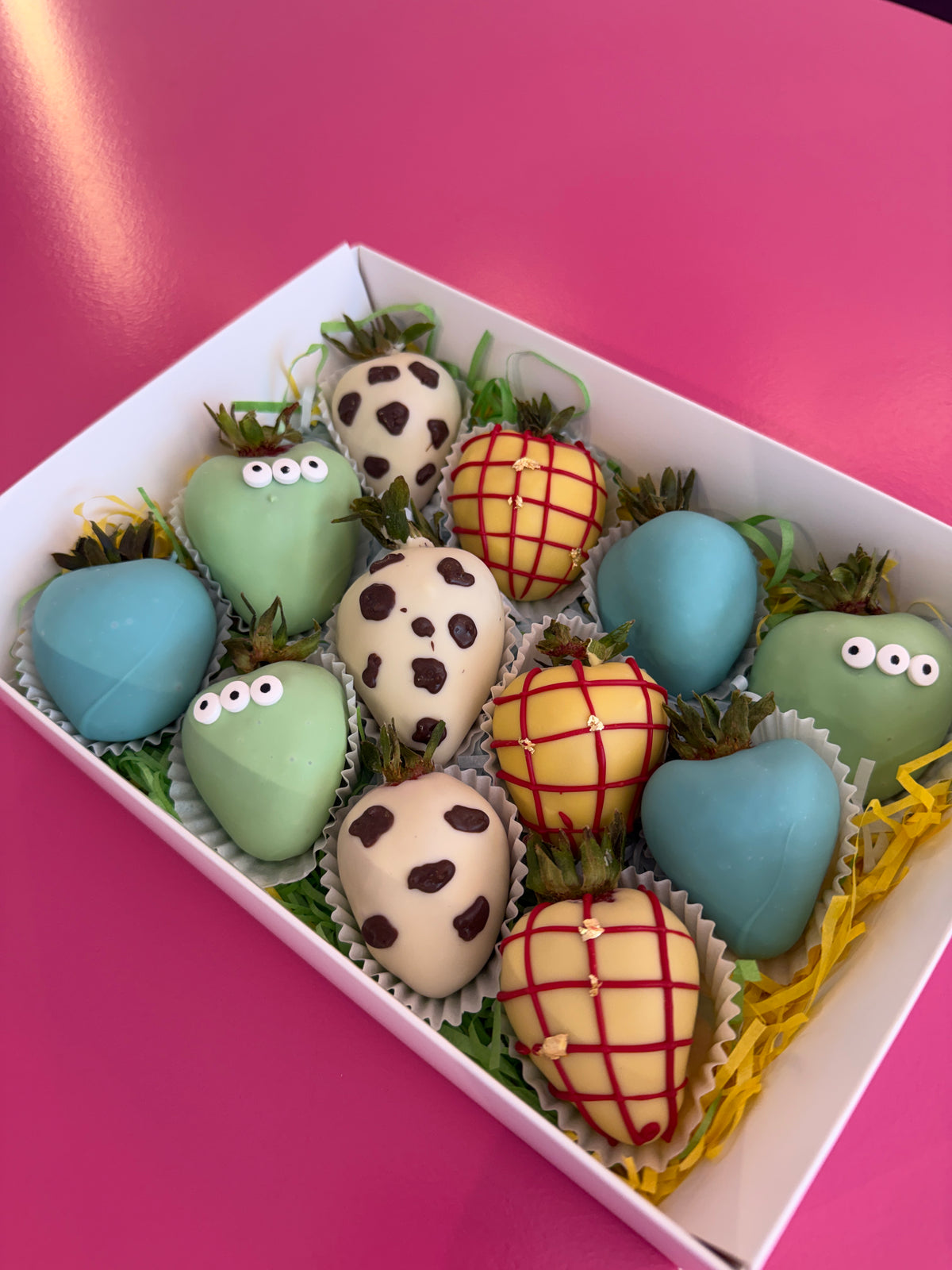 Playtime Adventure Chocolate-Covered Strawberries.