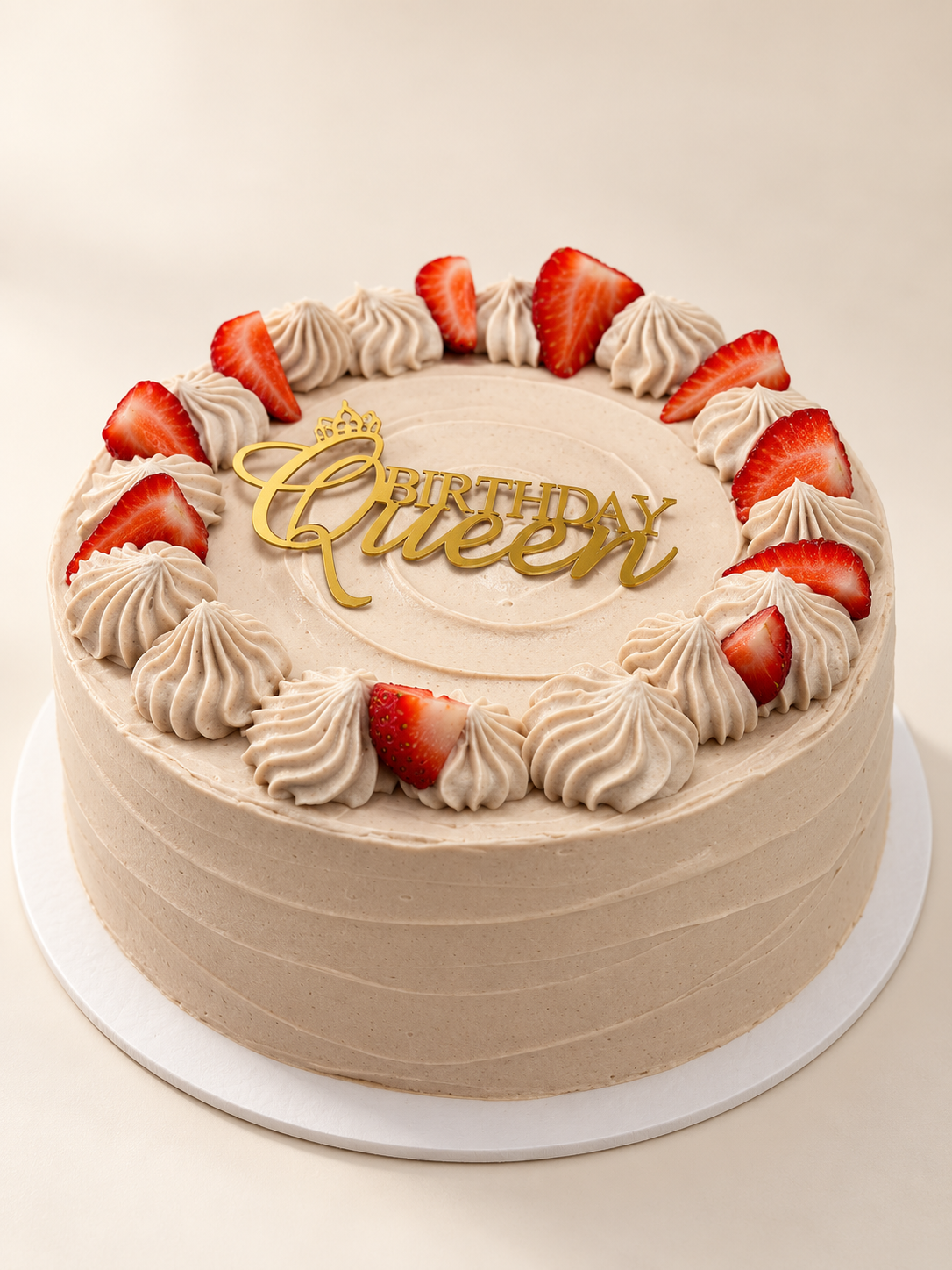 Chocolate Raspberry Happy Birthday Cake