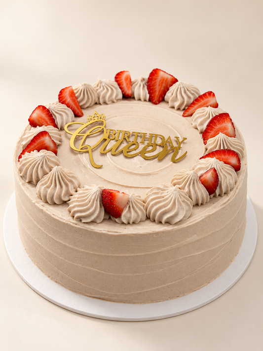 Chocolate Raspberry Happy Birthday Cake