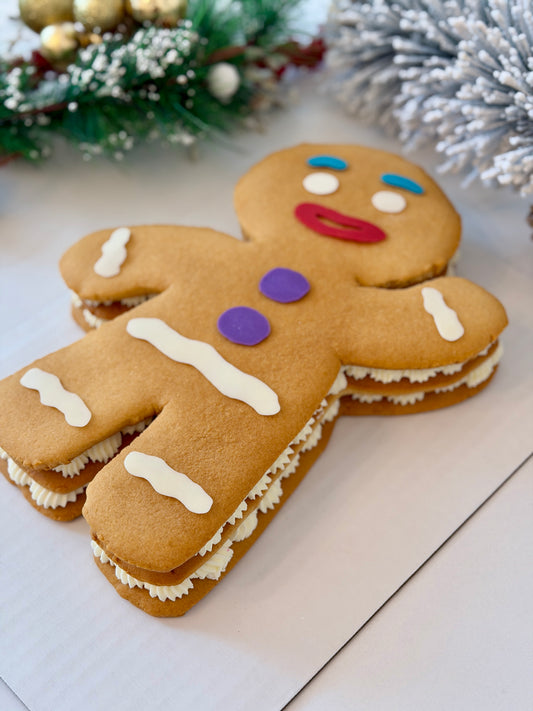 *Christmas Gingerbread Man Honey Cake
