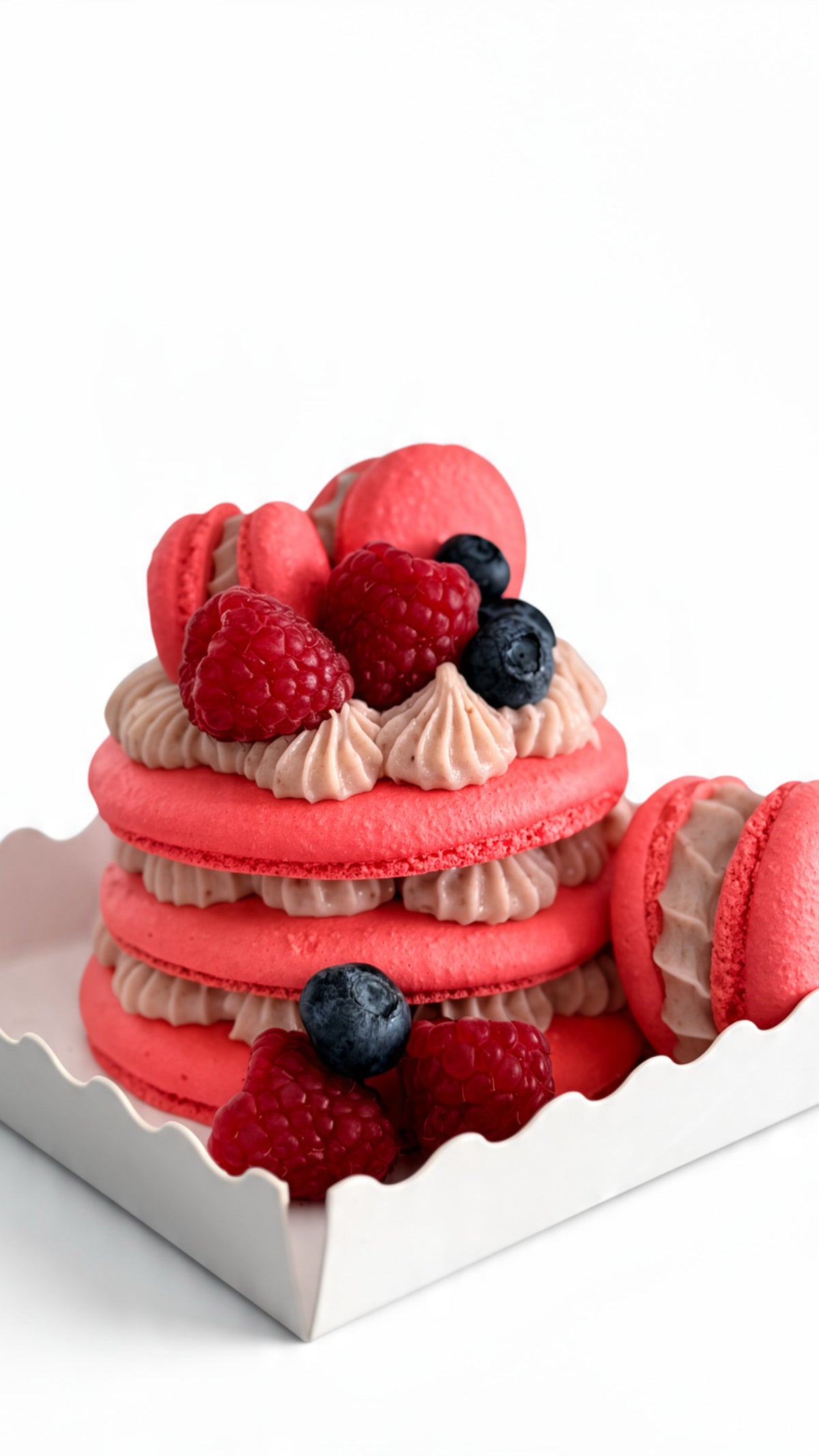 Macaron cake Happy Birthday