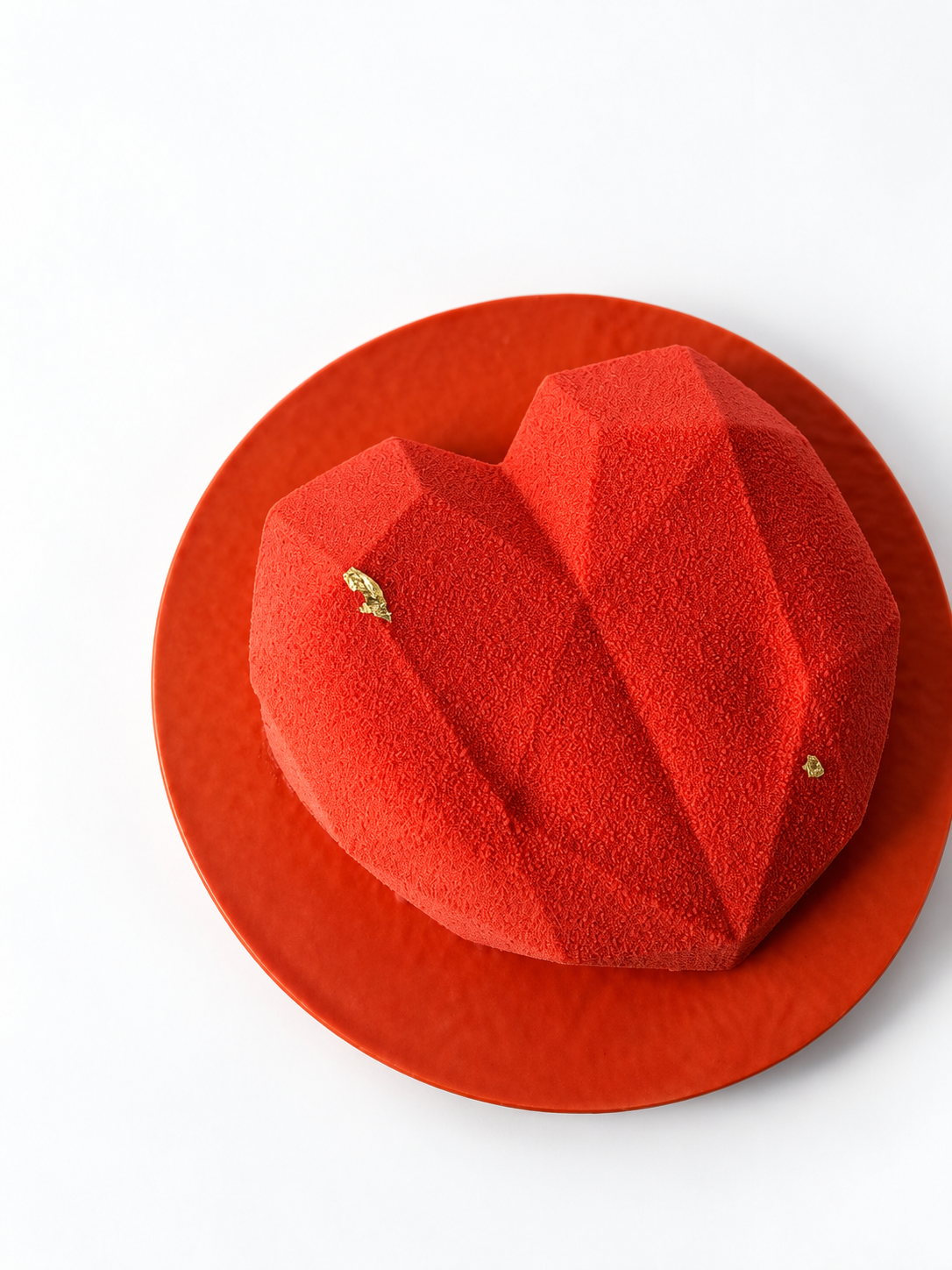 Mousse Heart Cake